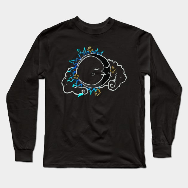 DAY&NIGHT (DARK COLORS) Long Sleeve T-Shirt by bnahart